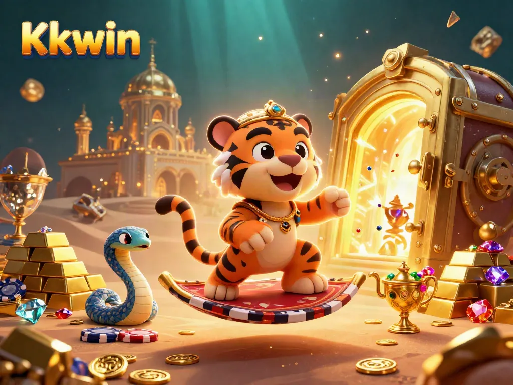 Experience the magic of Kkwin with a vibrant 3D casino adventure featuring treasure and excitement.