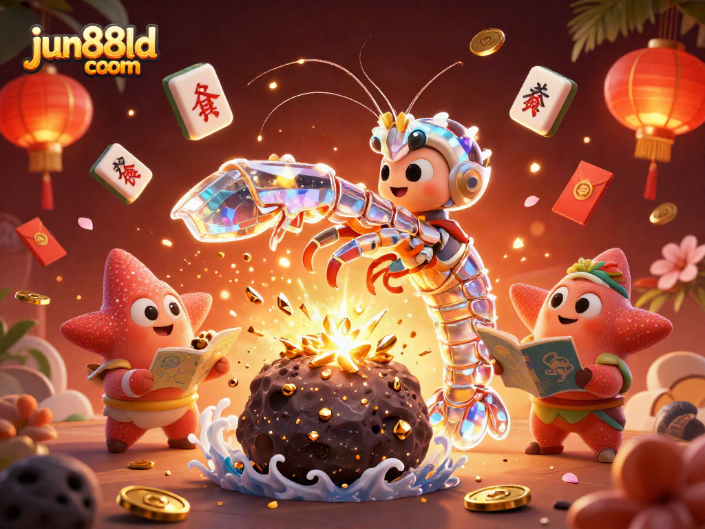 jun88ld com players spin for fortune amid vibrant 3D casino chaos