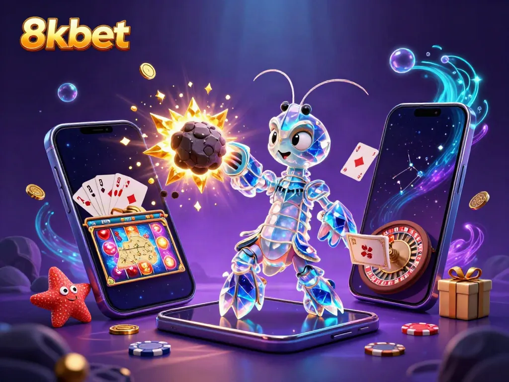 Experience thrilling wins at 8kbet with dynamic slot games and vibrant casino elements.