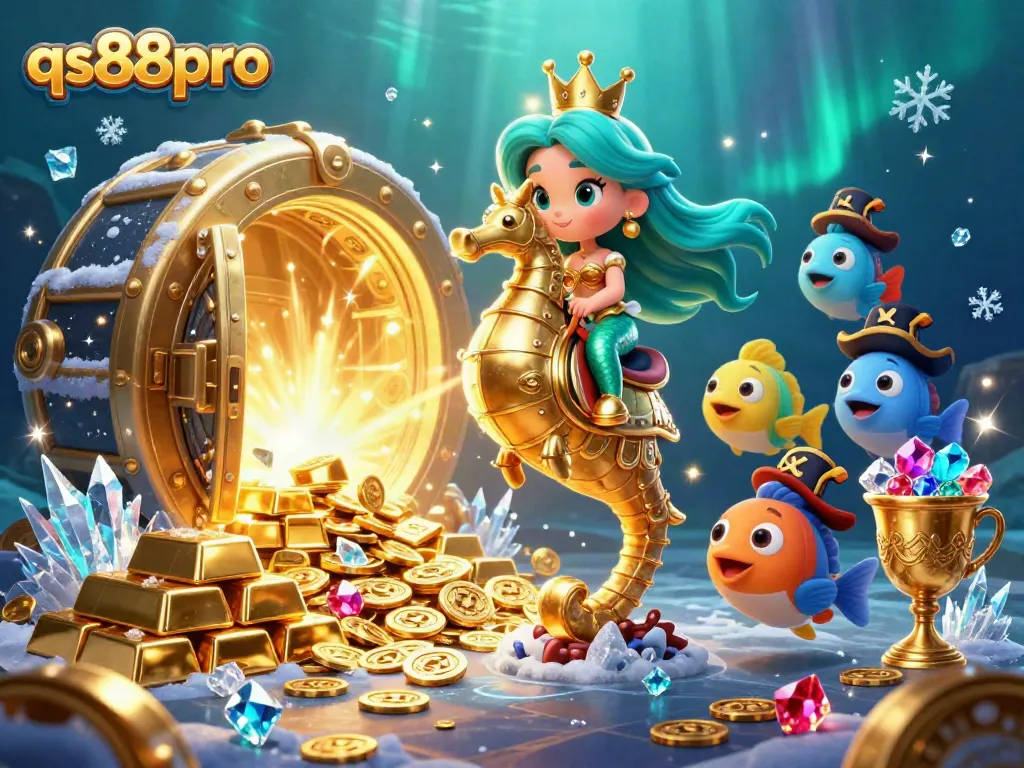 Enjoy thrilling gameplay at qs88pro with vibrant underwater casino adventure elements and colorful characters.