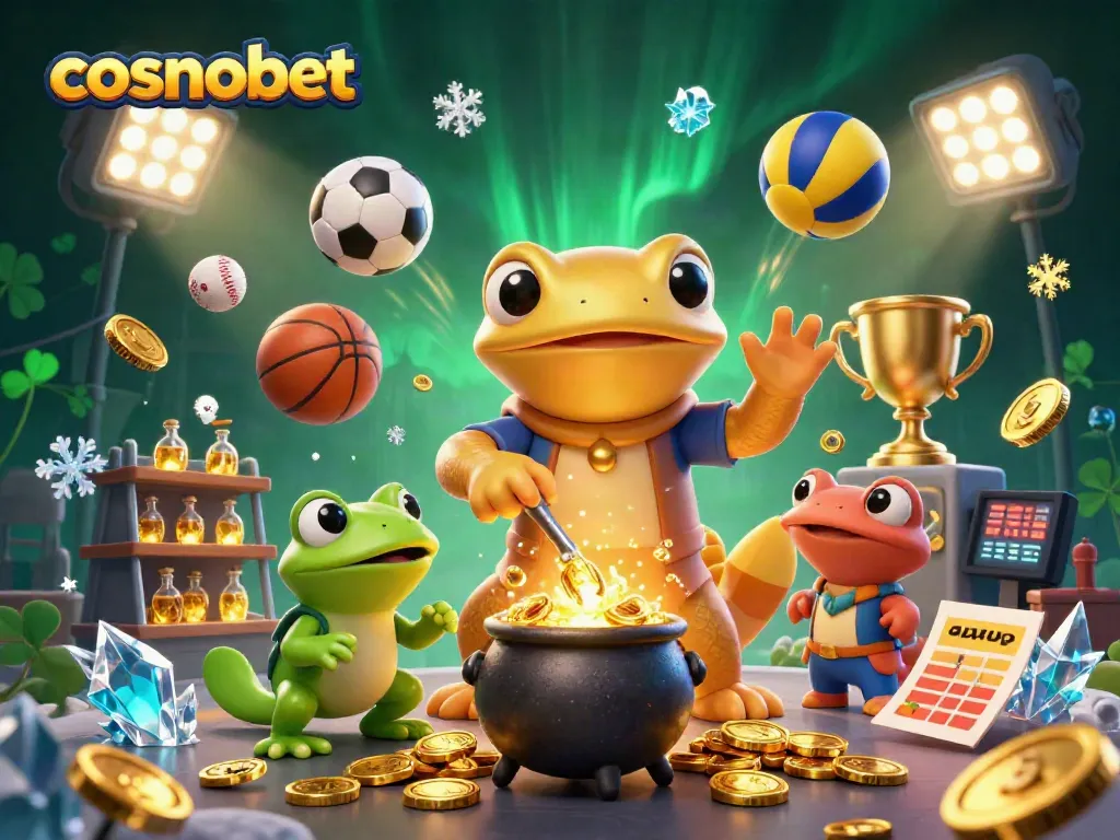 Experience cosmobet's thrilling casino games with an alchemist transforming metals into gold.