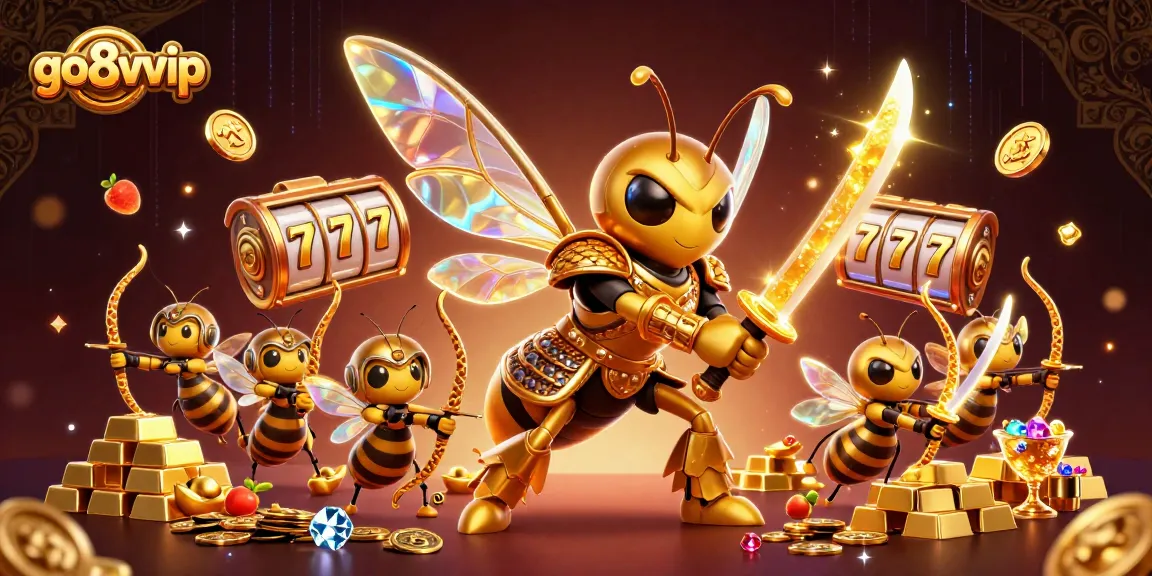 Experience wins with go8vvip as the golden hornet and bee archers championing the jackpot slots.