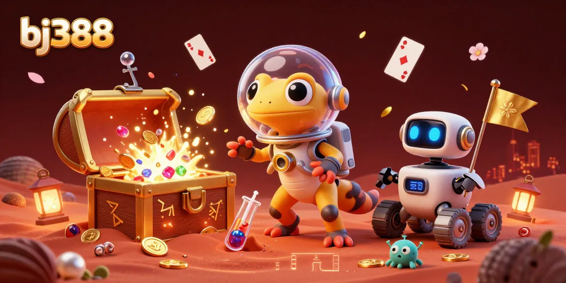Join bj388 in an extraordinary Martian casino adventure filled with treasures and excitement!