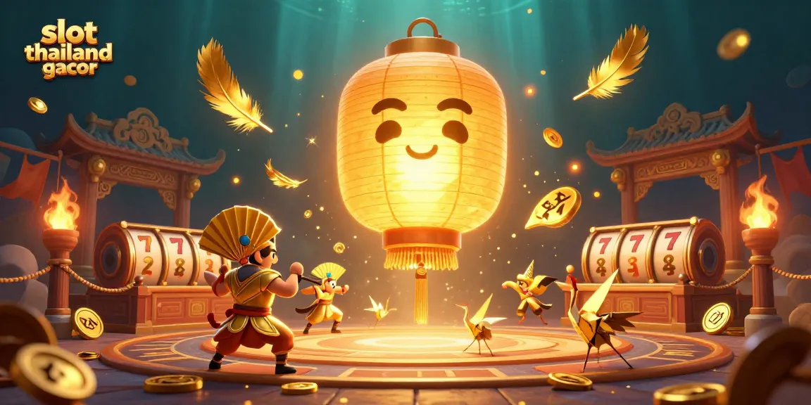Engage with slot thailand gacor through vibrant and dynamic casino illustrations showcasing luck and excitement.