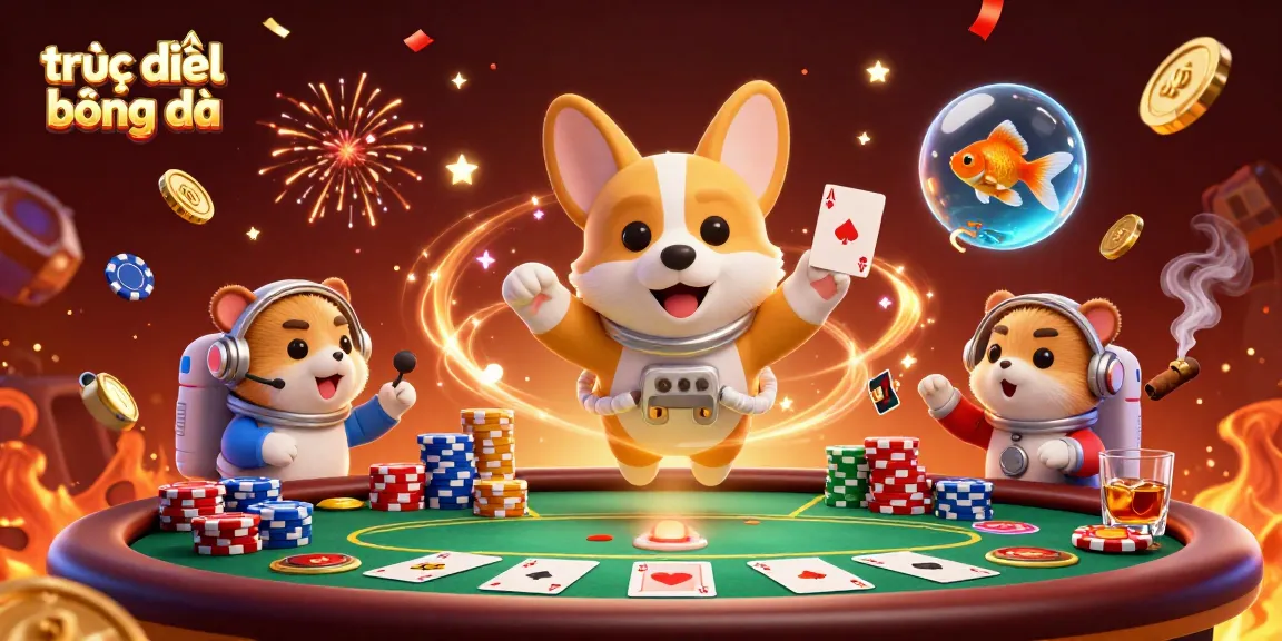 Experience live football streaming, with dynamic illustrations of casino and gaming themes.
