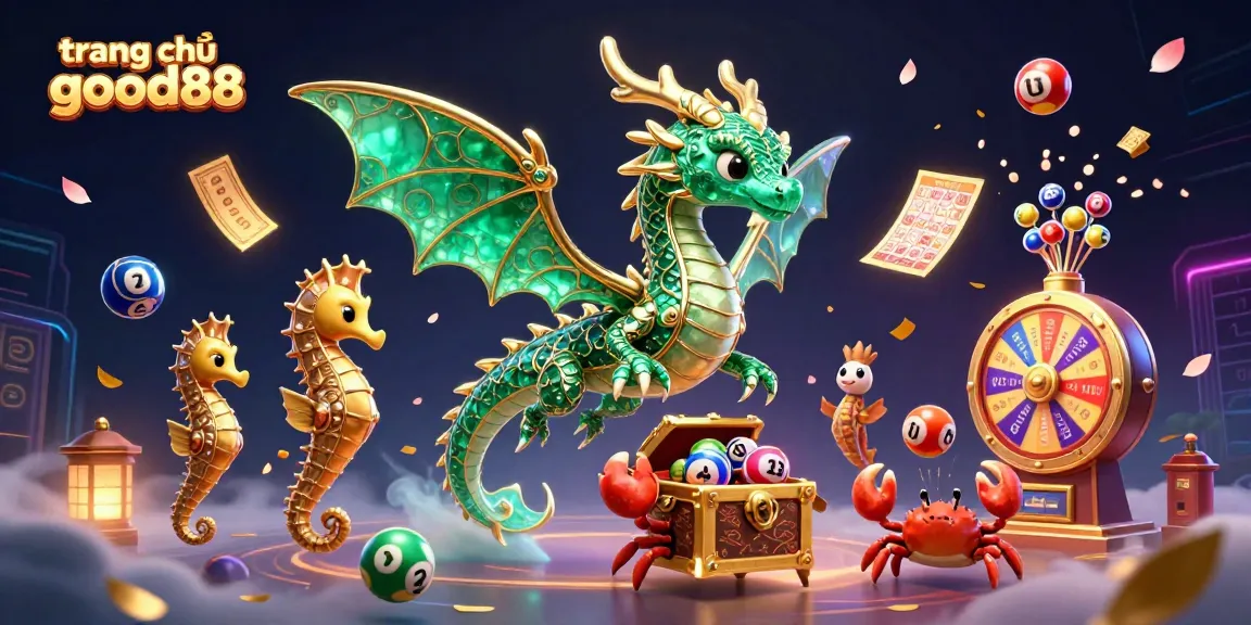 Experience the excitement at trang chủ good88 with vibrant 3D casino games featuring a captivating sea dragon and treasure.
