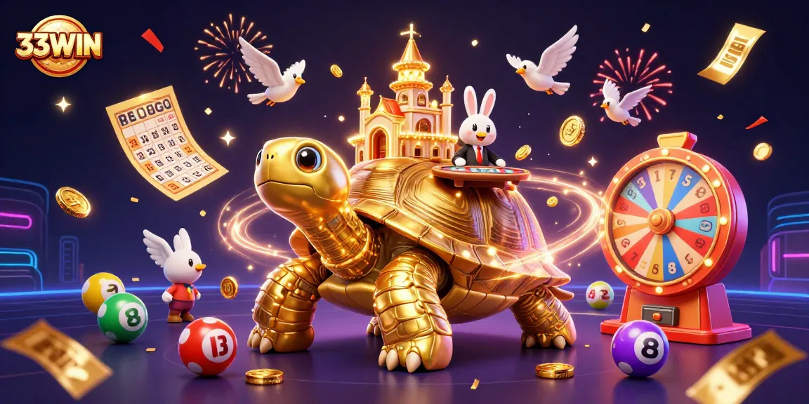 Join the excitement at 33WIN with vibrant 3D casino elements and thrilling games!