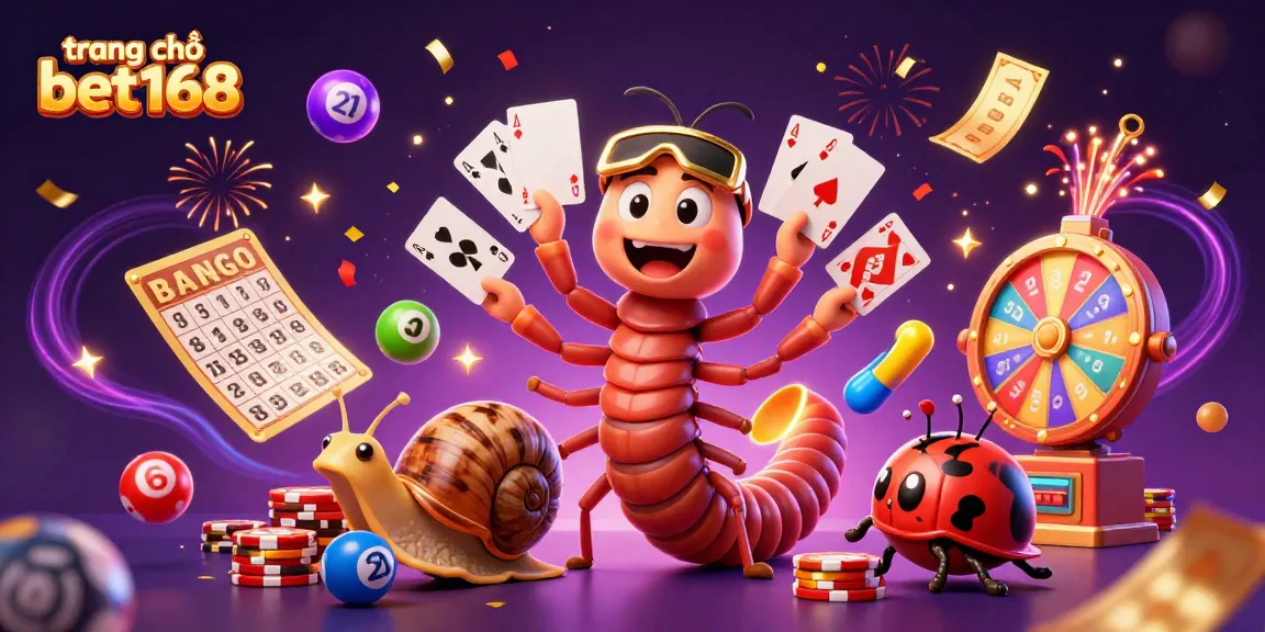 Experience vibrant fun with players at trang chủ bet168 featuring a lively casino scene filled with colorful elements.