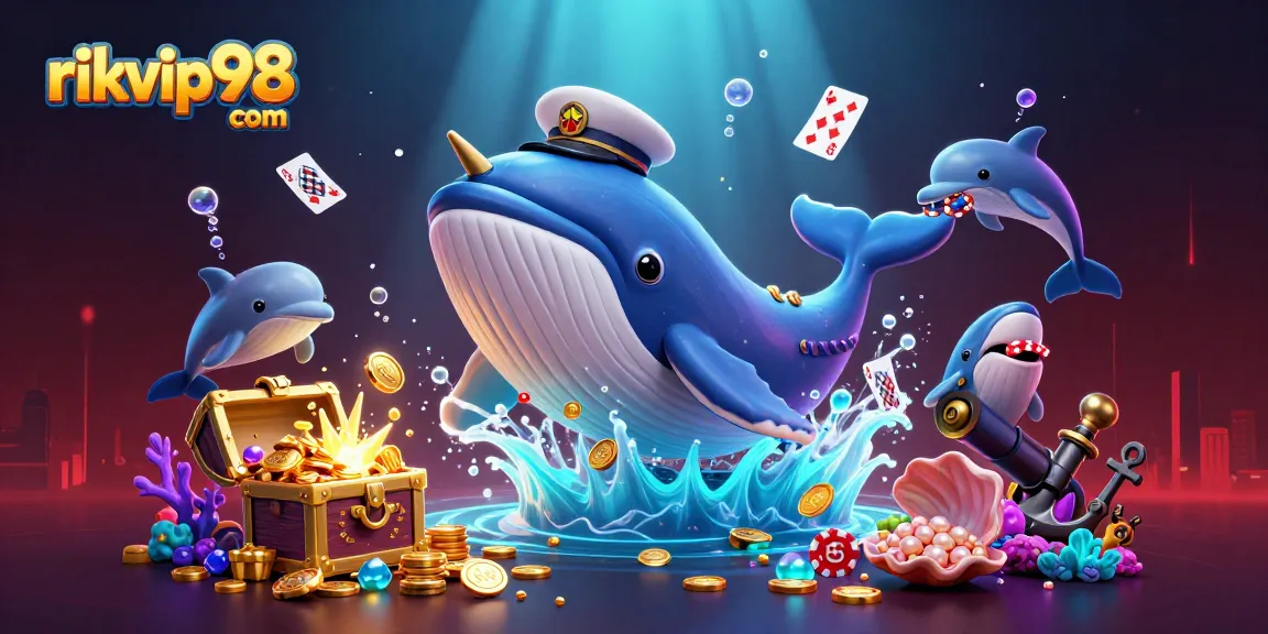Engage with rikvip98 com's dynamic casino experience featuring vibrant characters and treasures.