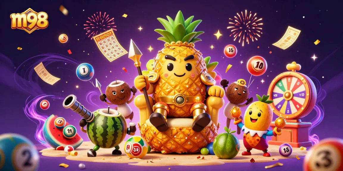Experience winning thrills at m98 with vibrant casino action and joyful characters.