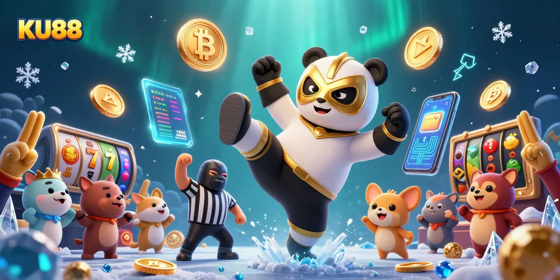 Experience thrilling gameplay at KU88 with a vibrant casino scene capturing excitement and strategy.