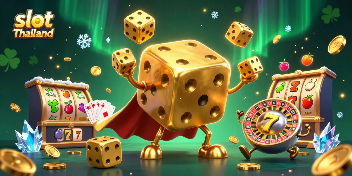 Menangkan permainan slot Thailand dengan karakter 3D yang dinamis dan elemen slot berkilau.