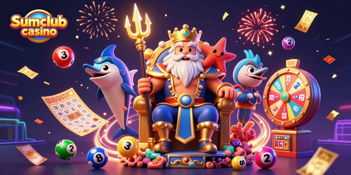 Win big at Sumclub casino with exciting games and vibrant lottery elements.
