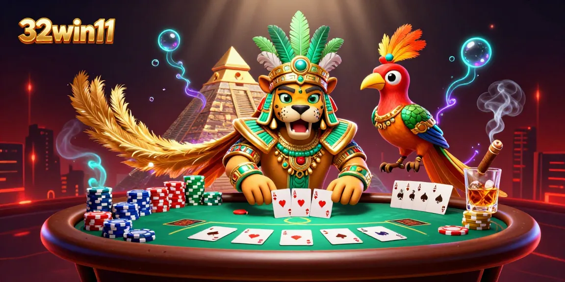 Experience thrilling gameplay at 32win11 with poker setups, vibrant colors, and rich details.