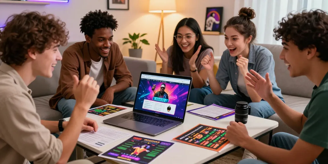 Friends enjoying online betting on SHBET website, showcasing thrilling gaming excitement.