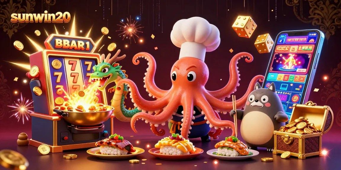 Engage with exciting slots at sunwin20 featuring dynamic characters and vibrant casino elements.